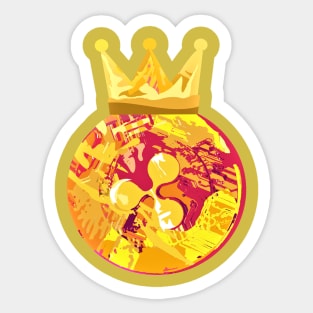 KING XRP Sticker